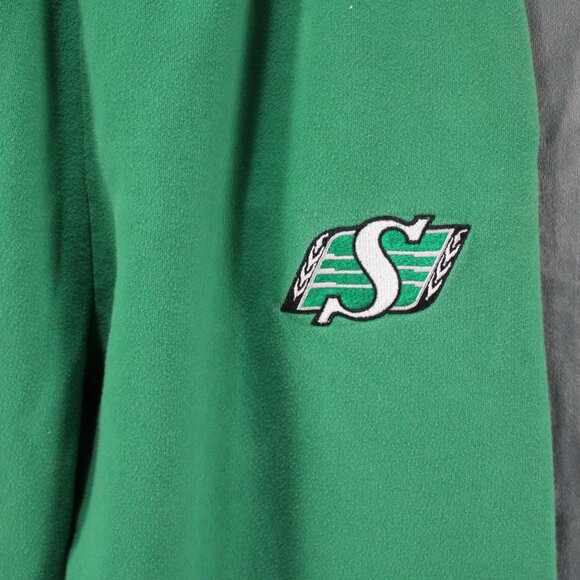 Sakatchwan Roughriders Sweatpants (VTG) - Leg Script Graphic - Men's Medium - Picture 3 of 6